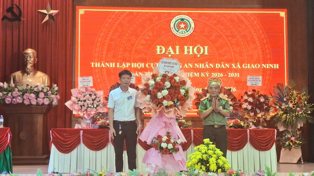 Ninh Bình: Thành lập Hội Cựu CAND xã Giao Ninh, nhiệm kỳ 2026 - 2031