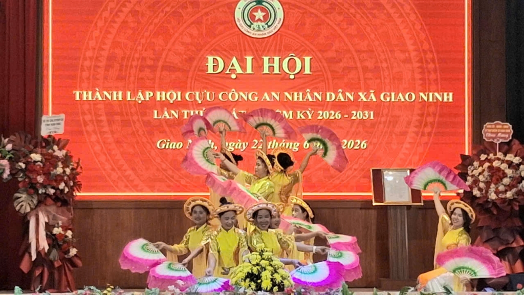 Ninh Bình: Thành lập Hội Cựu CAND xã Giao Ninh, nhiệm kỳ 2026 - 2031
