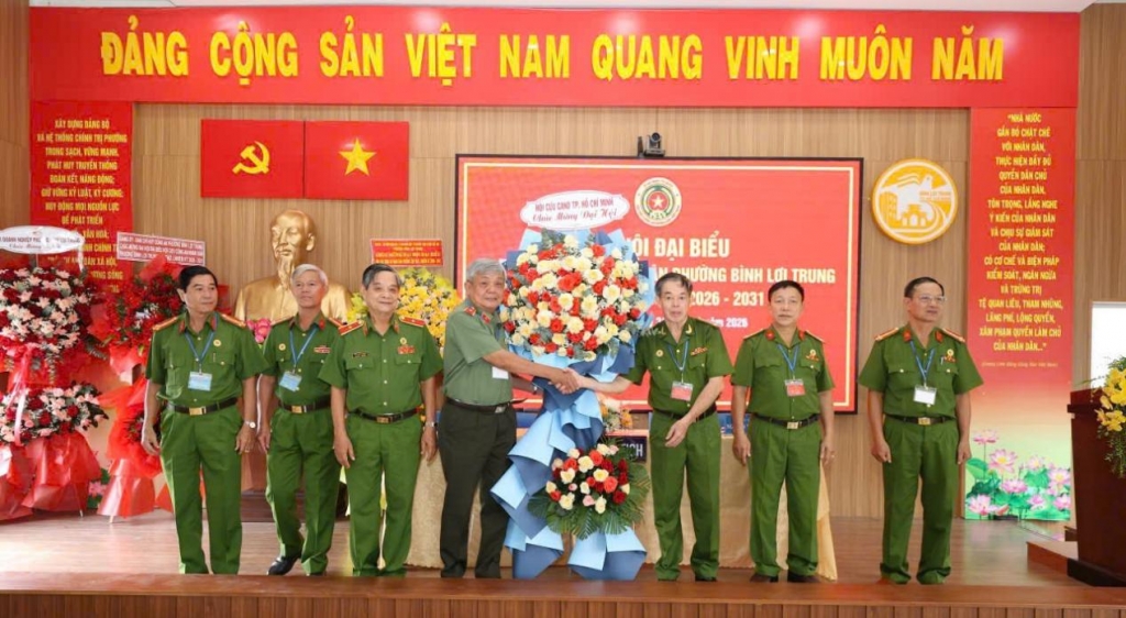 TP.HCM: Thành lập Hội Cựu CAND phường Bình Lợi Trung, nhiệm kỳ 2026 - 2031