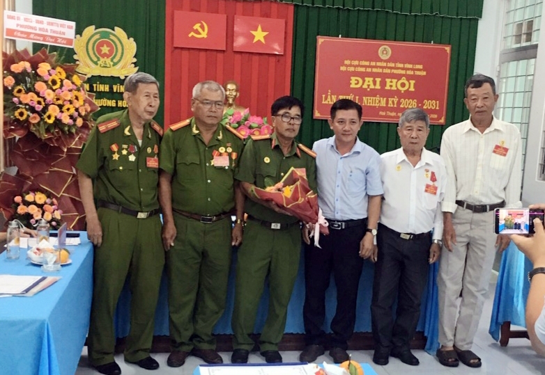 Vĩnh Long: Thành lập Hội Cựu CAND phường Hòa Thuận, nhiệm kỳ 2026 - 2031