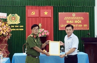 Vĩnh Long: Thành lập Hội Cựu CAND phường Hòa Thuận, nhiệm kỳ 2026 - 2031