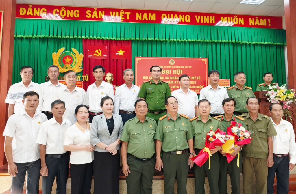 Cần Thơ: Thành lập Hội Cựu CAND xã Mỹ Tú, nhiệm kỳ 2026 - 2031