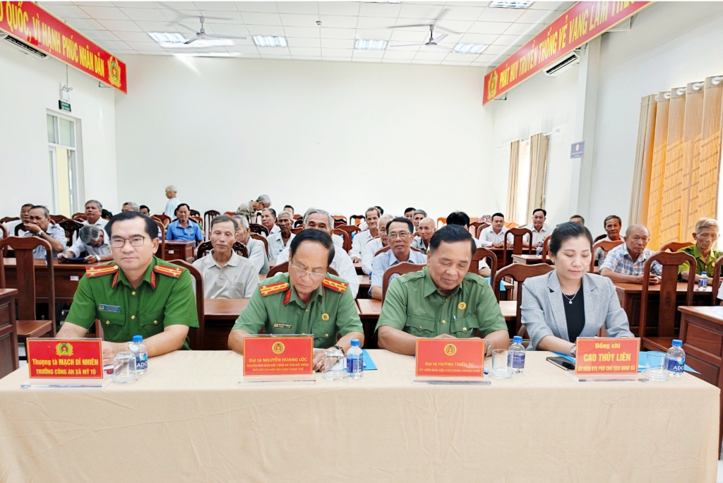 Cần Thơ: Thành lập Hội Cựu CAND xã Mỹ Tú, nhiệm kỳ 2026 - 2031