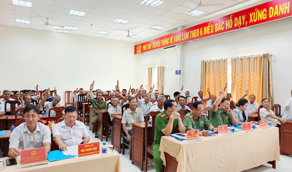 Cần Thơ: Thành lập Hội Cựu CAND xã Mỹ Tú, nhiệm kỳ 2026 - 2031