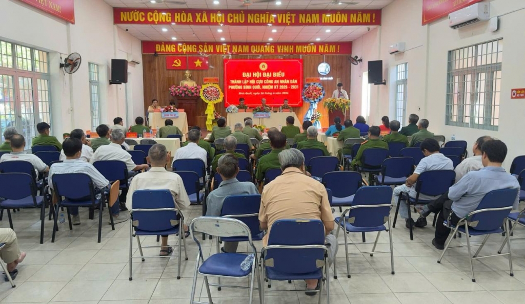 TP.HCM: Thành lập Hội Cựu CAND phường Bình Quới, nhiệm kỳ 2026 - 2031