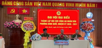 TP.HCM: Thành lập Hội Cựu CAND phường Bình Quới, nhiệm kỳ 2026 - 2031