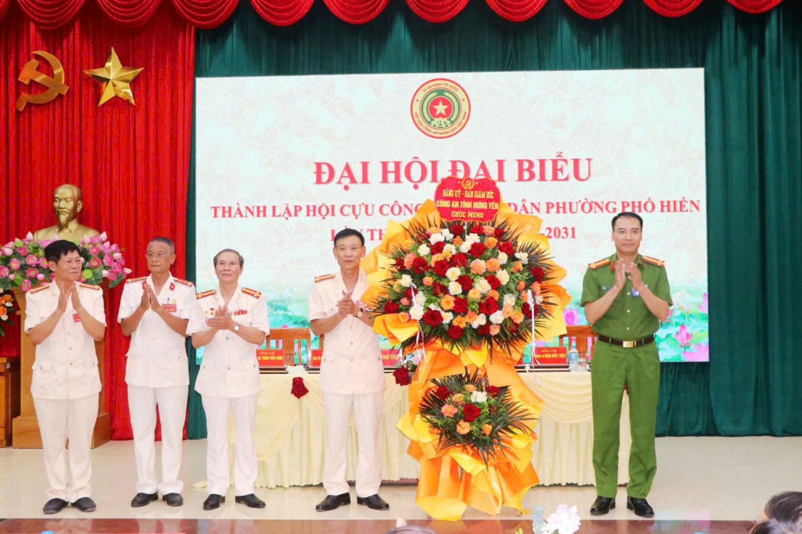 Hưng Yên: Thành lập Hội Cựu CAND phường Phố Hiến, nhiệm kỳ 2026 - 2031