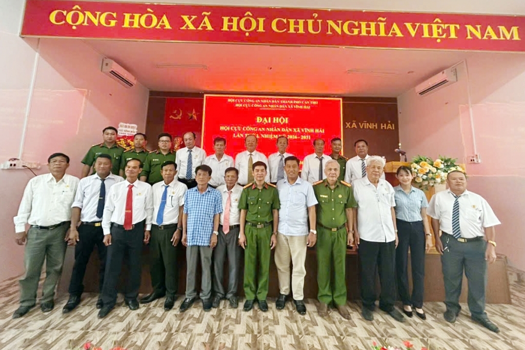 Cần Thơ: Thành lập Hội Cựu CAND xã Vĩnh Hải, nhiệm kỳ 2026 - 2031