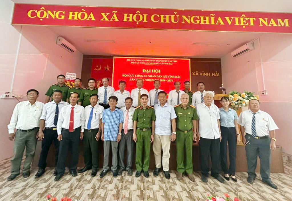 Cần Thơ: Thành lập Hội Cựu CAND xã Vĩnh Hải, nhiệm kỳ 2026 - 2031