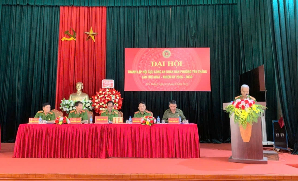 Ninh Bình: Thành lập Hội Cựu CAND phường Yên Thắng, nhiệm kỳ 2026 - 2030
