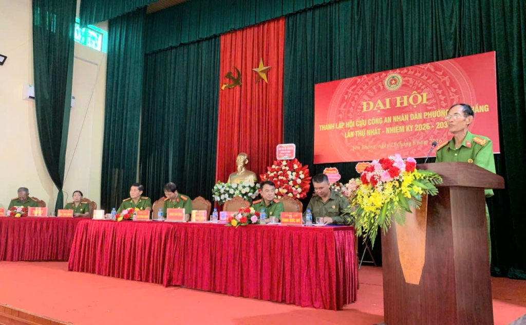Ninh Bình: Thành lập Hội Cựu CAND phường Yên Thắng, nhiệm kỳ 2026 - 2030
