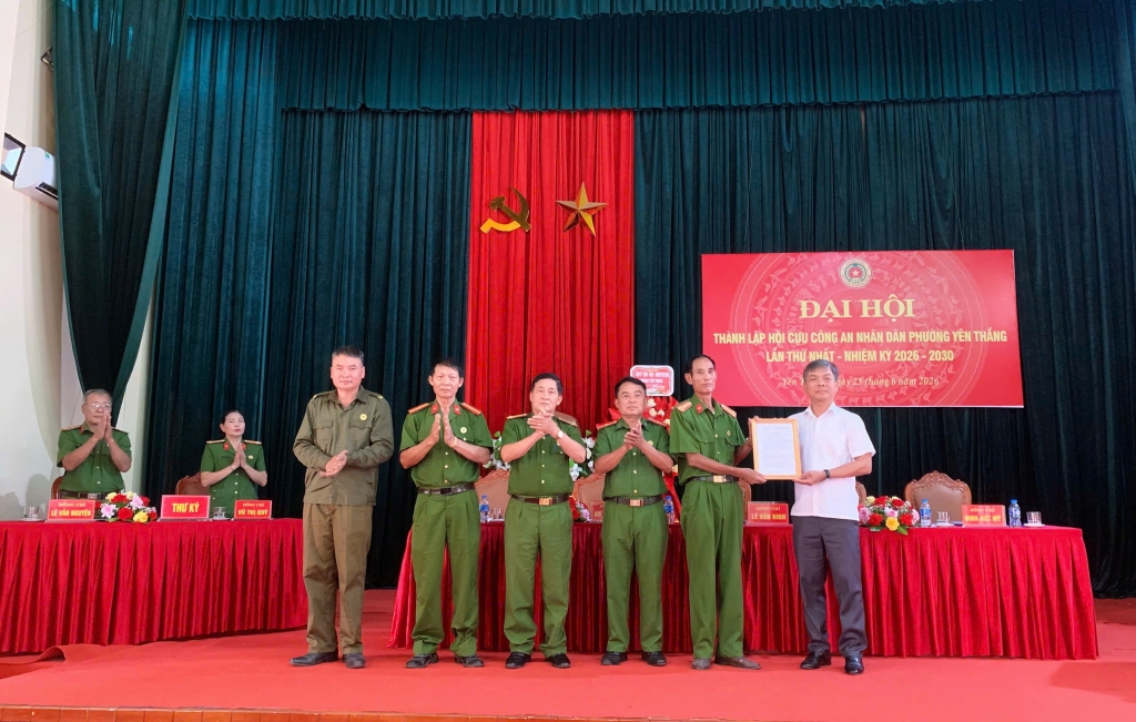 Ninh Bình: Thành lập Hội Cựu CAND phường Yên Thắng, nhiệm kỳ 2026 - 2030