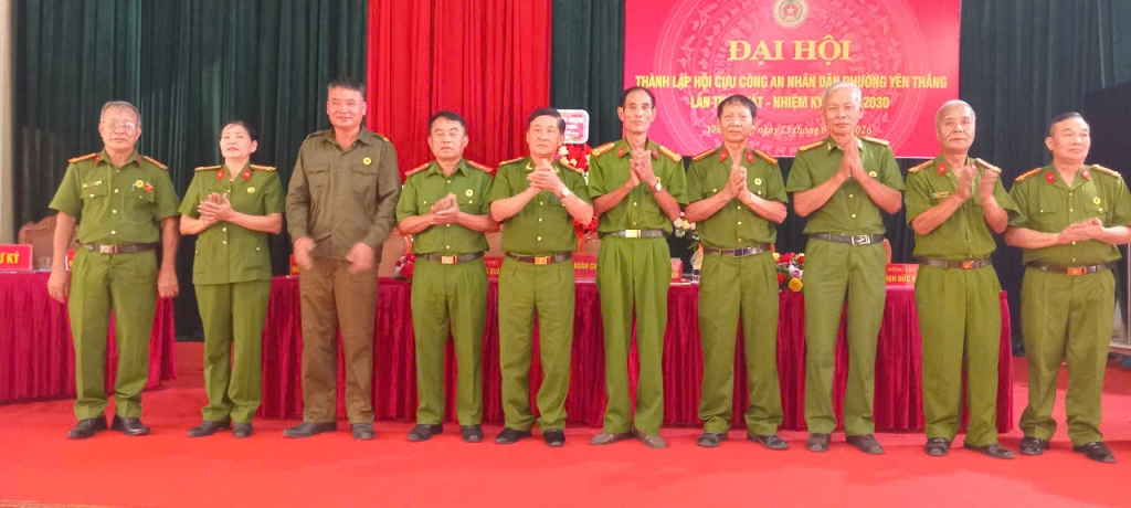 Ninh Bình: Thành lập Hội Cựu CAND phường Yên Thắng, nhiệm kỳ 2026 - 2030