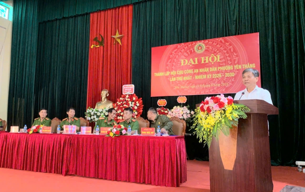 Ninh Bình: Thành lập Hội Cựu CAND phường Yên Thắng, nhiệm kỳ 2026 - 2030