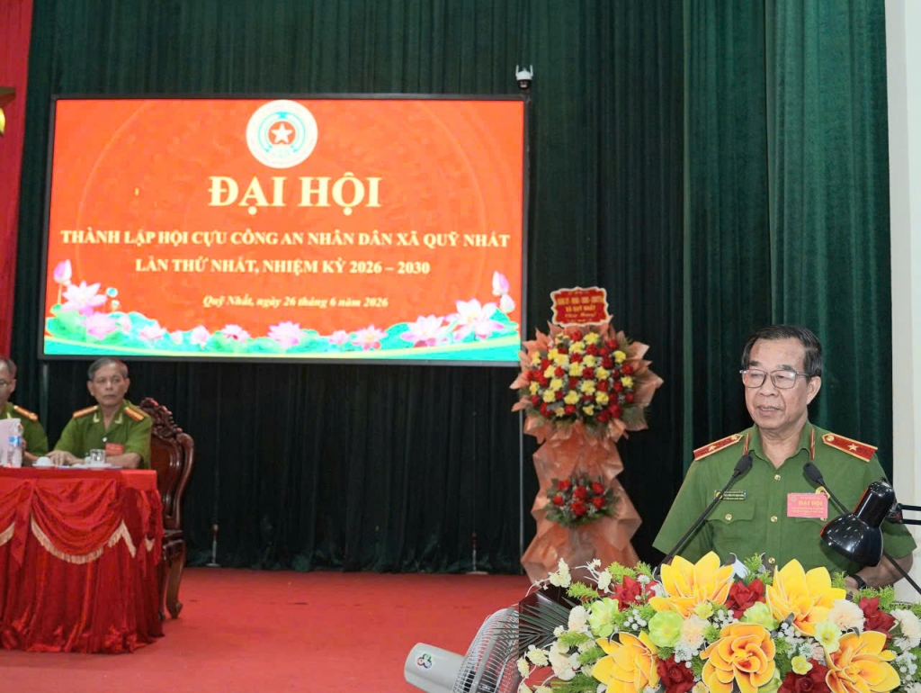 Ninh Bình: Thành lập Hội Cựu CAND xã Quỹ Nhất, nhiệm kỳ 2026 - 2030