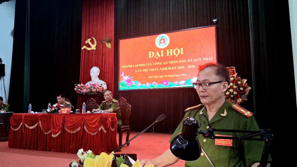 Ninh Bình: Thành lập Hội Cựu CAND xã Quỹ Nhất, nhiệm kỳ 2026 - 2030