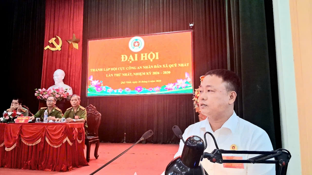 Ninh Bình: Thành lập Hội Cựu CAND xã Quỹ Nhất, nhiệm kỳ 2026 - 2030