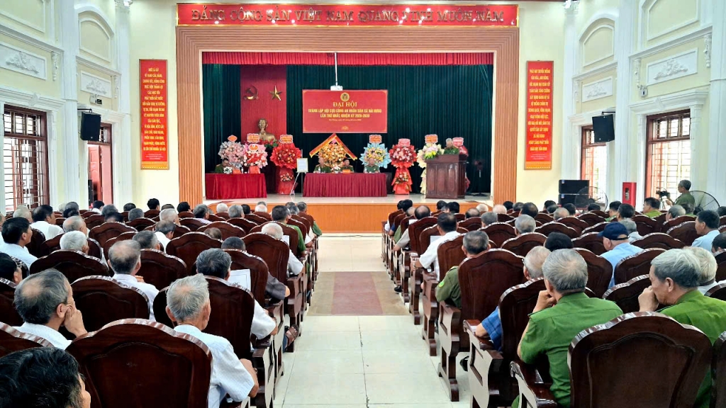 Ninh Bình: Thành lập Hội Cựu CAND xã Hải Hưng, nhiệm kỳ 2026 - 2030