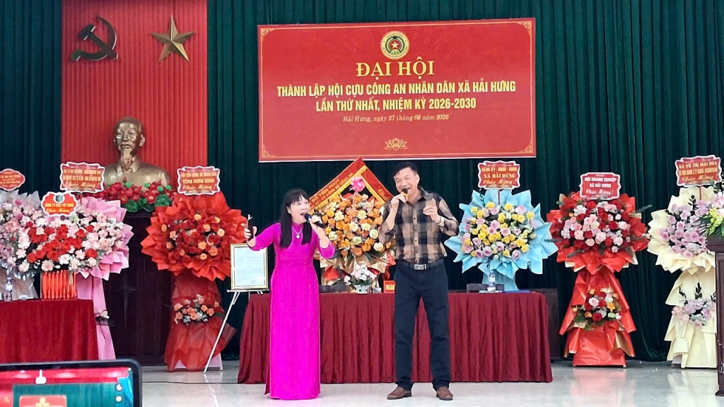 Ninh Bình: Thành lập Hội Cựu CAND xã Hải Hưng, nhiệm kỳ 2026 - 2030