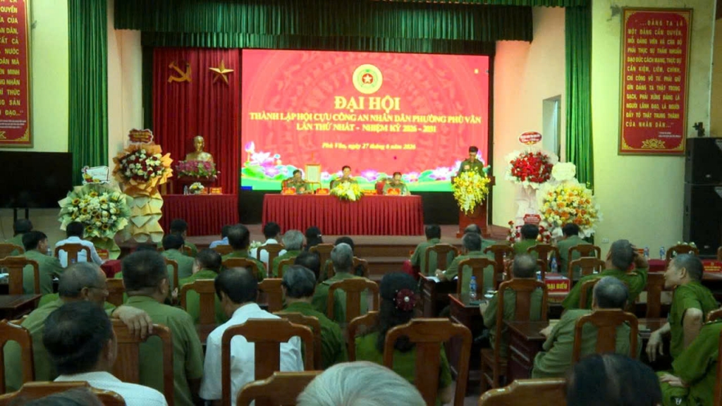 Ninh Bình: Thành lập Hội Cựu CAND phường Phù Vân, nhiệm kỳ 2026 - 2031