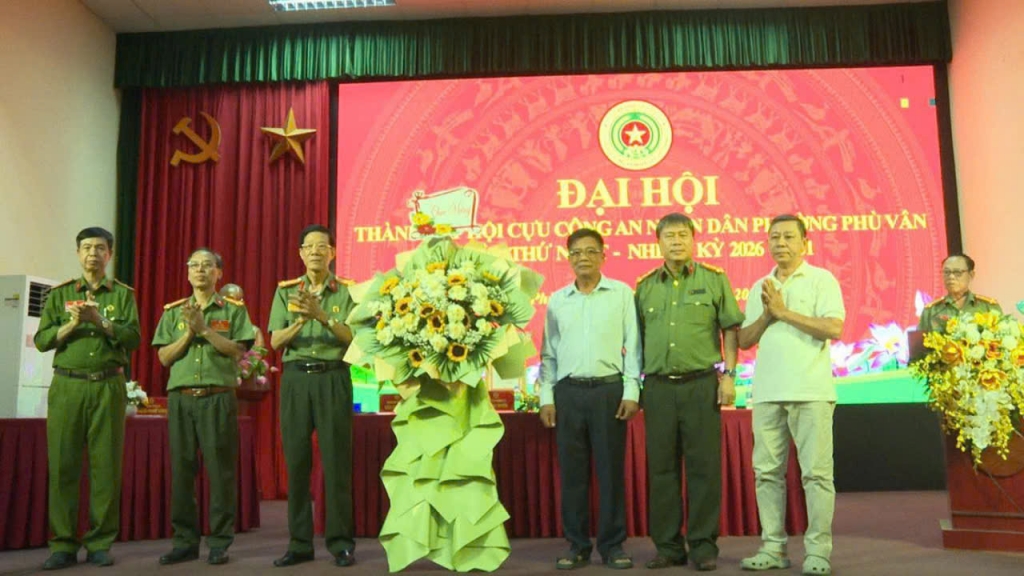 Ninh Bình: Thành lập Hội Cựu CAND phường Phù Vân, nhiệm kỳ 2026 - 2031