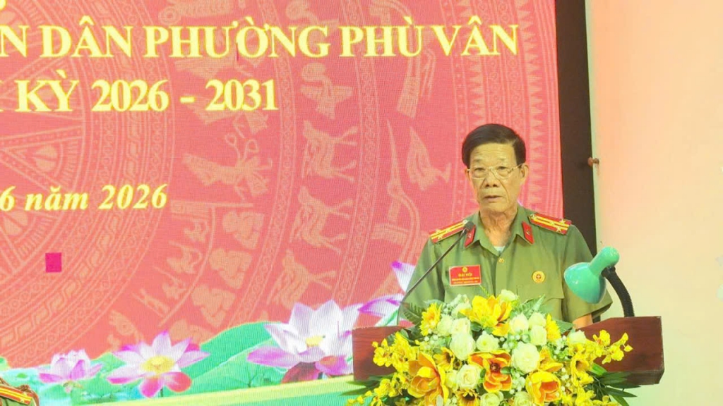 Ninh Bình: Thành lập Hội Cựu CAND phường Phù Vân, nhiệm kỳ 2026 - 2031