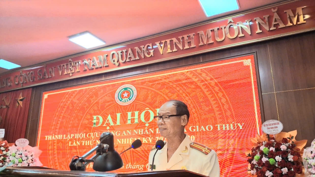 Ninh Bình: Thành lập Hội Cựu CAND xã Giao Thủy, nhiệm kỳ 2026 - 2030