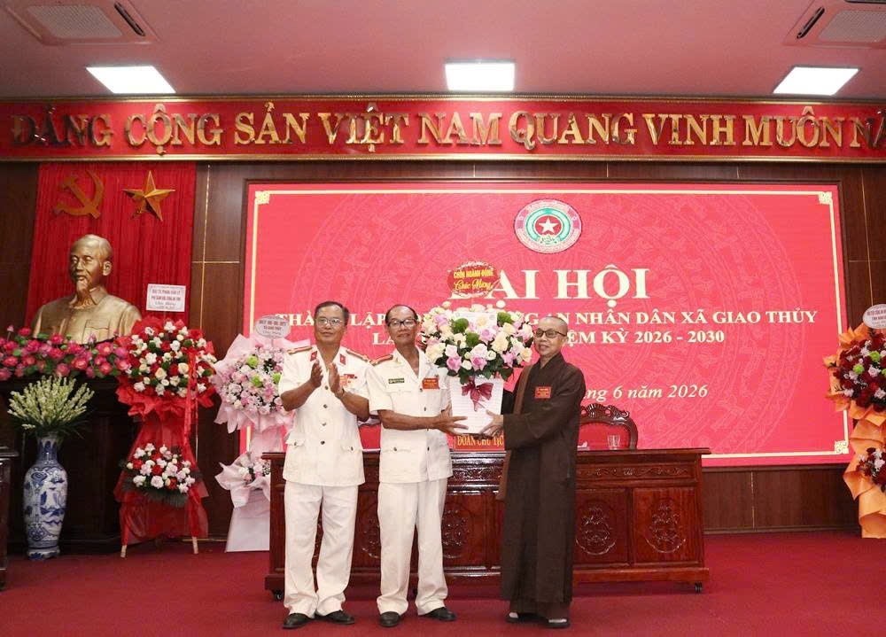 Ninh Bình: Thành lập Hội Cựu CAND xã Giao Thủy, nhiệm kỳ 2026 - 2030
