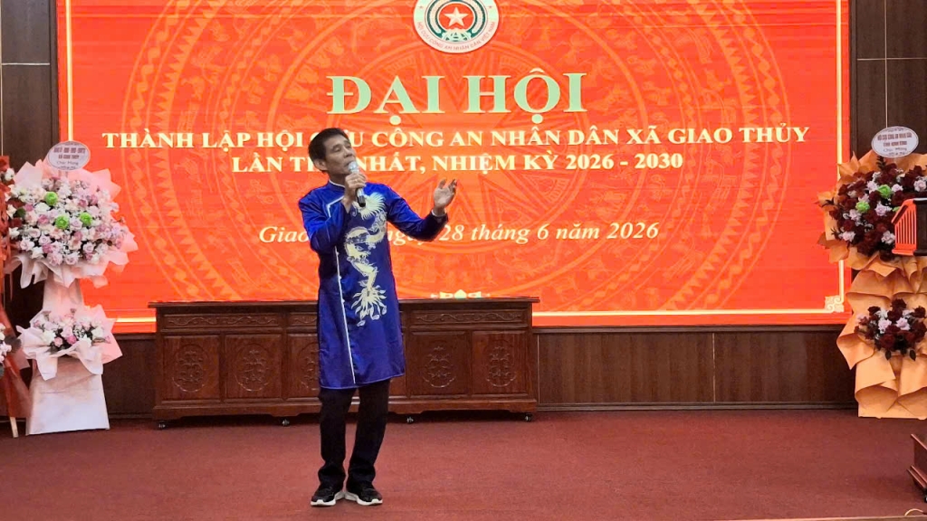 Ninh Bình: Thành lập Hội Cựu CAND xã Giao Thủy, nhiệm kỳ 2026 - 2030