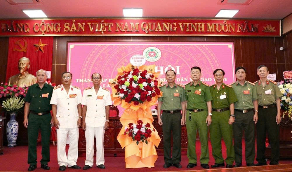 Ninh Bình: Thành lập Hội Cựu CAND xã Giao Thủy, nhiệm kỳ 2026 - 2030