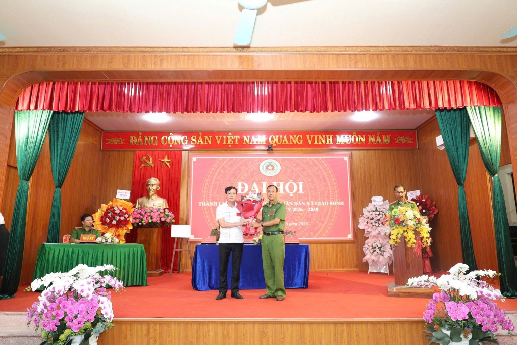 Ninh Bình: Thành lập Hội Cựu CAND xã Giao Minh, nhiệm kỳ 2026 - 2030