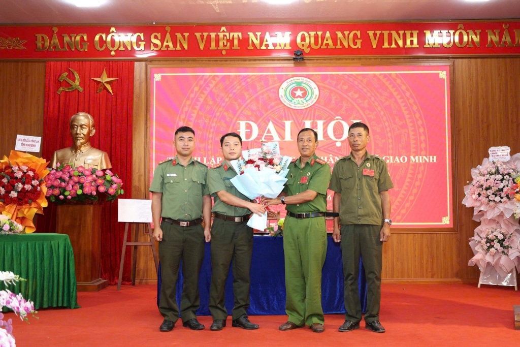 Ninh Bình: Thành lập Hội Cựu CAND xã Giao Minh, nhiệm kỳ 2026 - 2030