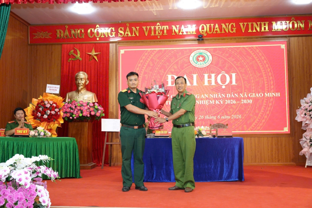 Ninh Bình: Thành lập Hội Cựu CAND xã Giao Minh, nhiệm kỳ 2026 - 2030