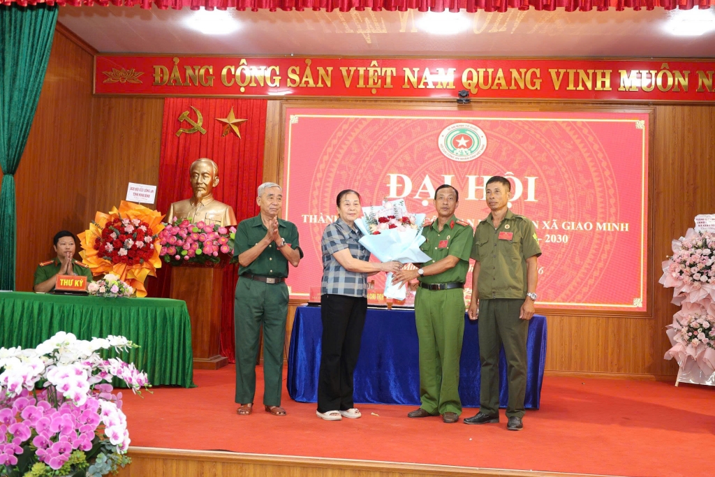 Ninh Bình: Thành lập Hội Cựu CAND xã Giao Minh, nhiệm kỳ 2026 - 2030