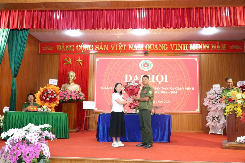 Ninh Bình: Thành lập Hội Cựu CAND xã Giao Minh, nhiệm kỳ 2026 - 2030