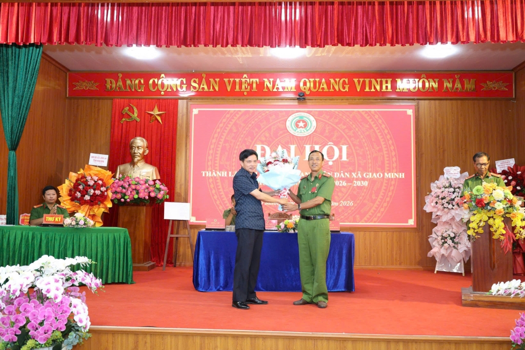 Ninh Bình: Thành lập Hội Cựu CAND xã Giao Minh, nhiệm kỳ 2026 - 2030