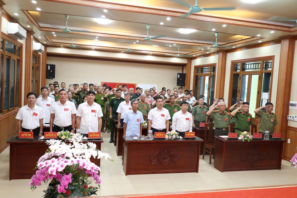 Ninh Bình: Thành lập Hội Cựu CAND xã Giao Minh, nhiệm kỳ 2026 - 2030