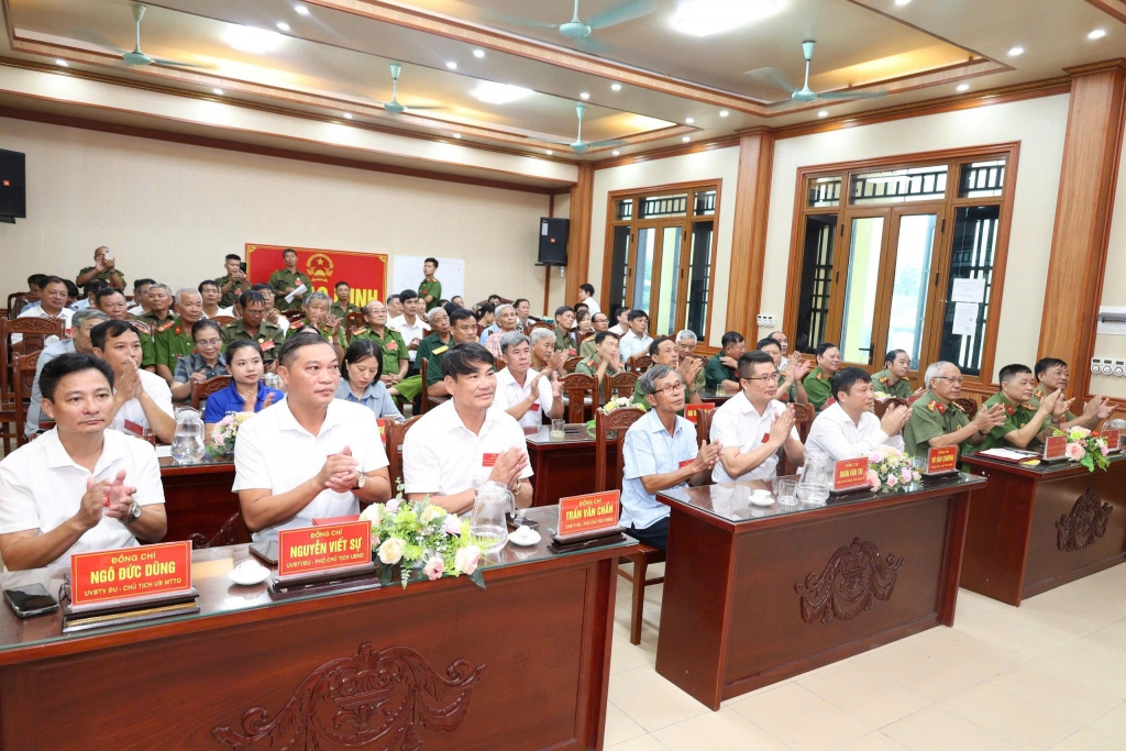 Ninh Bình: Thành lập Hội Cựu CAND xã Giao Minh, nhiệm kỳ 2026 - 2030