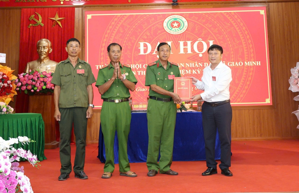 Ninh Bình: Thành lập Hội Cựu CAND xã Giao Minh, nhiệm kỳ 2026 - 2030