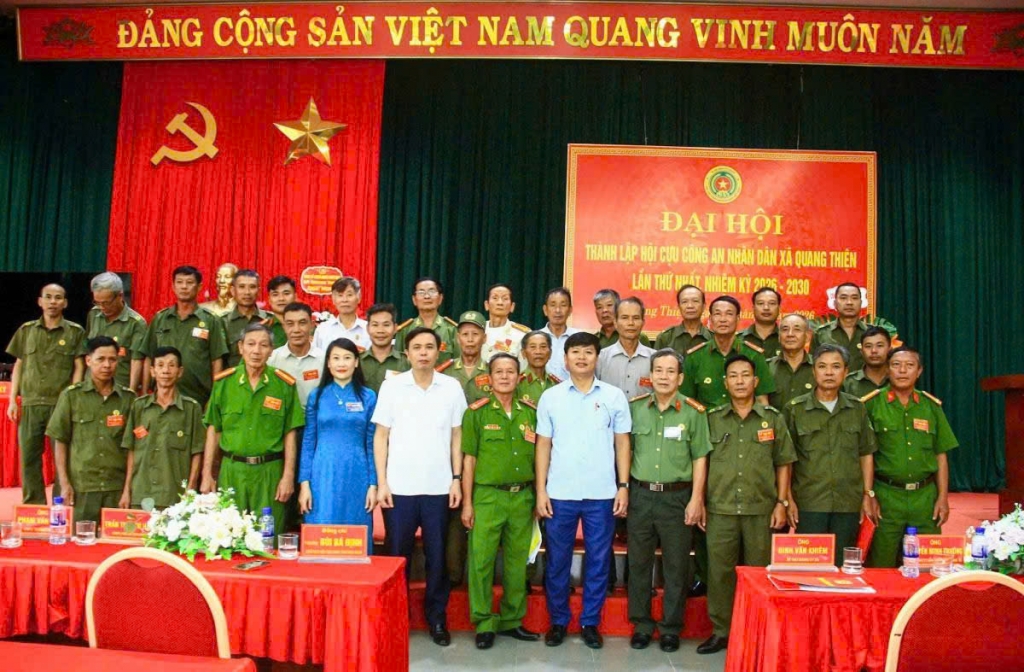 Ninh Bình: Thành lập Hội Cựu CAND xã Quang Thiện, nhiệm kỳ 2026 - 2030