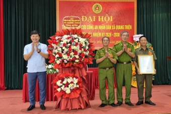 Ninh Bình: Thành lập Hội Cựu CAND xã Quang Thiện, nhiệm kỳ 2026 - 2030
