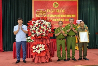 Ninh Bình: Thành lập Hội Cựu CAND xã Quang Thiện, nhiệm kỳ 2026 - 2030