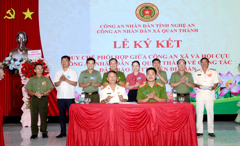 Nghệ An: Thành lập Hội Cựu CAND xã Quan Thành, nhiệm kỳ 2026 - 2031