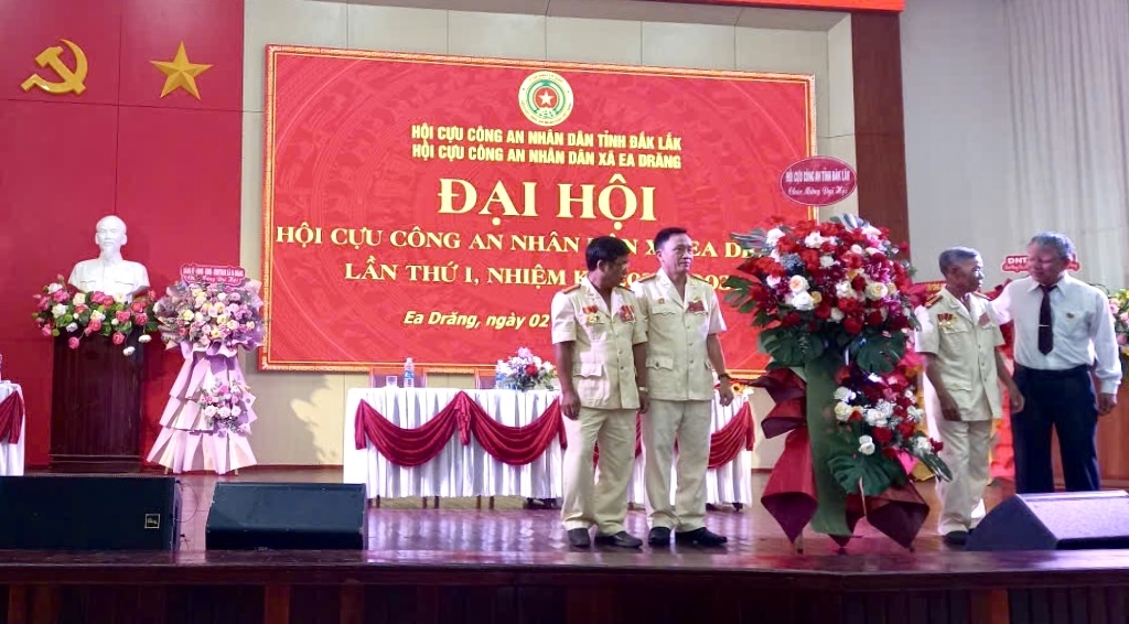 Đắk Lắk: Thành lập Hội Cựu CAND xã Ea Đrăng, nhiệm kỳ 2026 - 2031