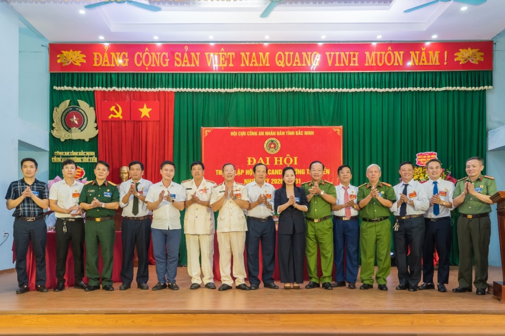 Bắc Ninh: Thành lập Hội Cựu CAND phường Tân Tiến, nhiệm kỳ 2026 - 2031