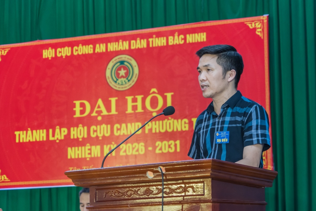 Bắc Ninh: Thành lập Hội Cựu CAND phường Tân Tiến, nhiệm kỳ 2026 - 2031