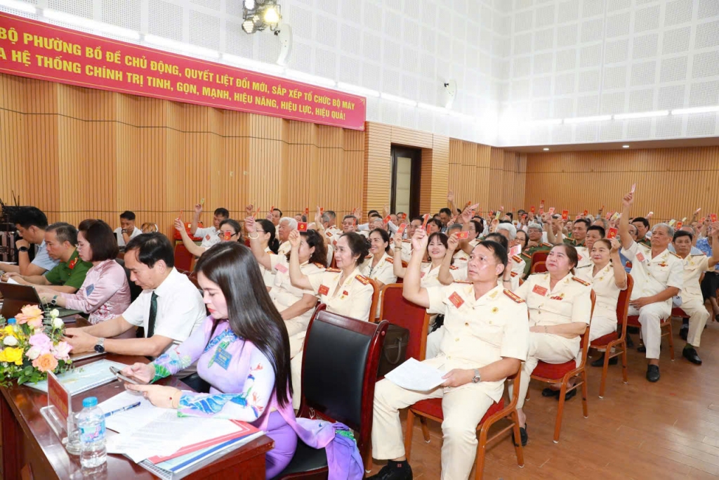 Hà Nội: Thành lập Hội Cựu CAND phường Bồ Đề, nhiệm kỳ 2026   2031