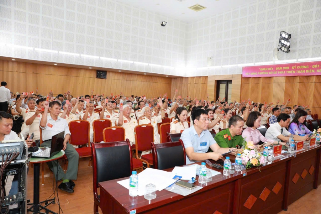 Hà Nội: Thành lập Hội Cựu CAND phường Bồ Đề, nhiệm kỳ 2026   2031