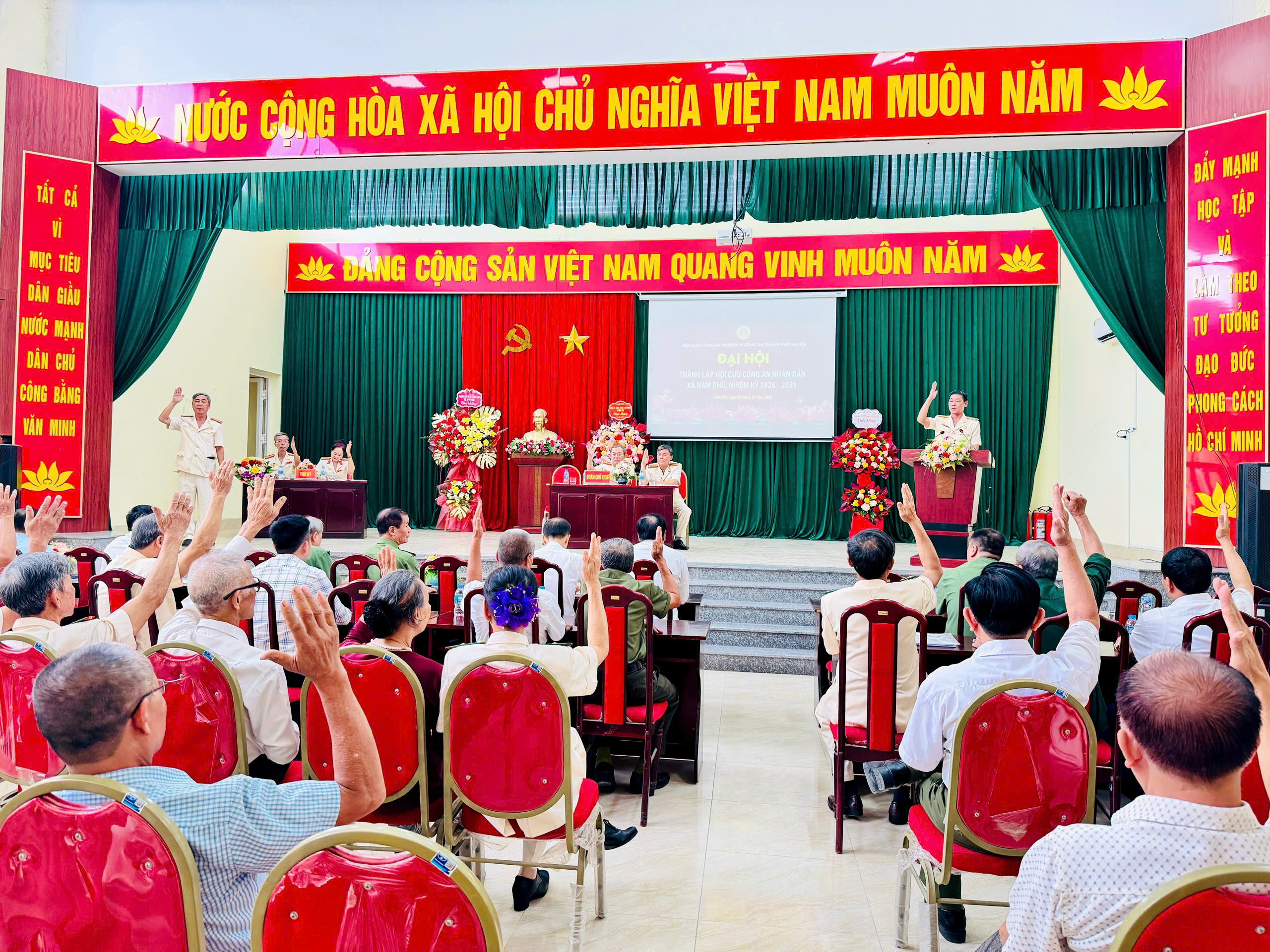 Nam Phù thành lập Hội Cựu Công an nhân dân, phát huy vai trò nòng cốt giữ gìn ANTT- Ảnh 7.
