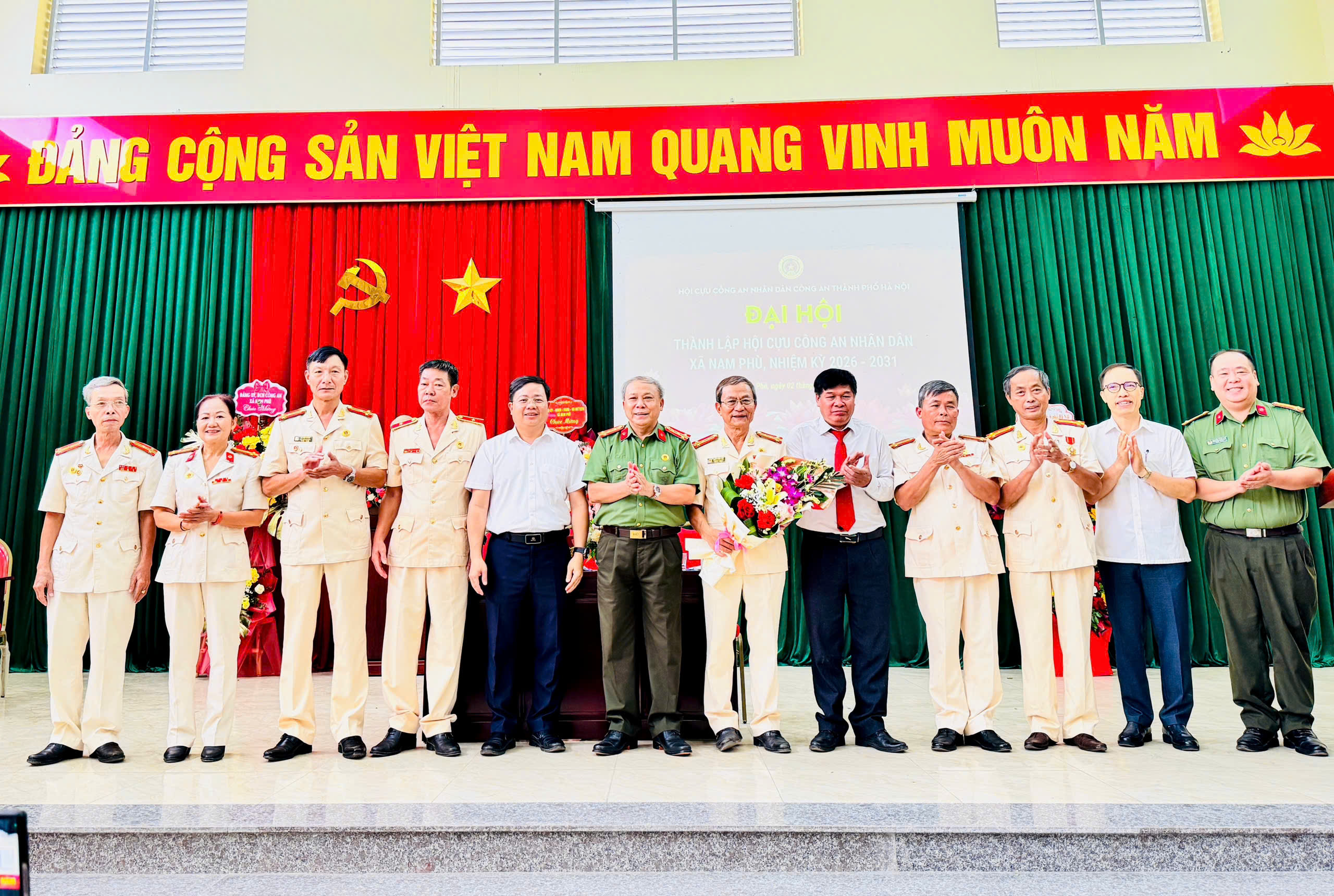 Nam Phù thành lập Hội Cựu Công an nhân dân, phát huy vai trò nòng cốt giữ gìn ANTT- Ảnh 9.